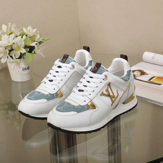 Louis Vuitton Cowhide Printed Nylon Shock-absorbing Casual Sneakers