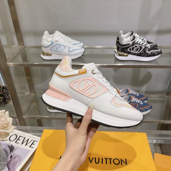 Louis Vuitton Pink Casual Comfortable Sneakers with Premium Quality
