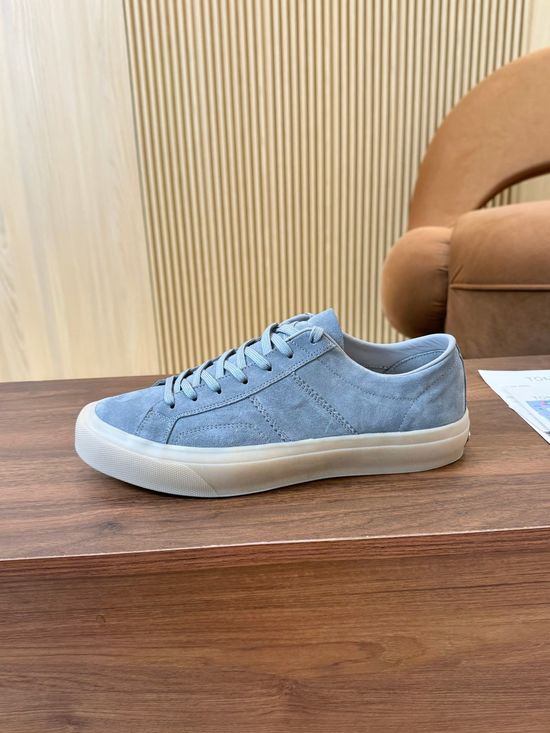 Tom Ford Vintage Crocodile Pattern Light Luxury Shoes