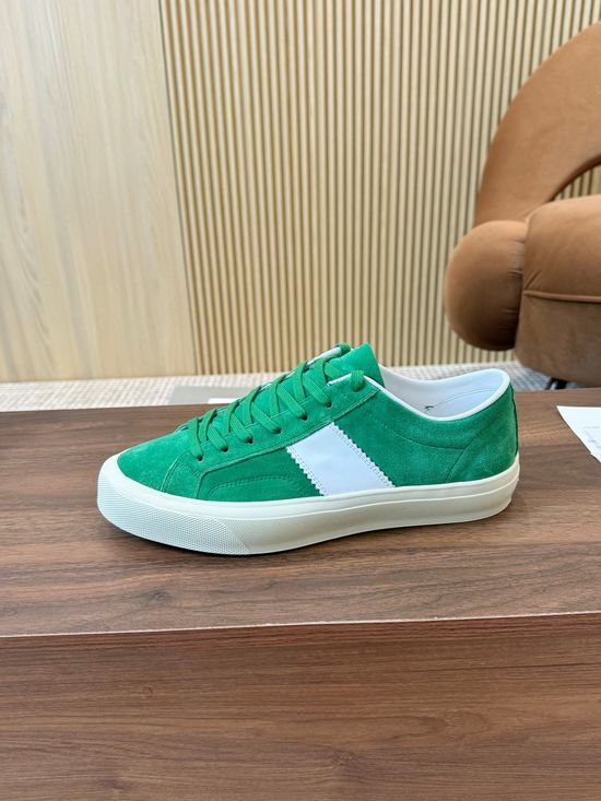 Tom Ford Vintage Crocodile Pattern Light Luxury Shoes