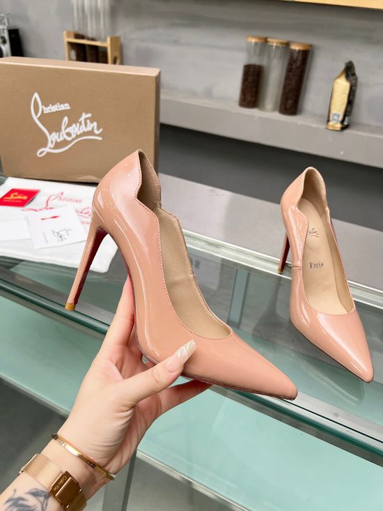 Christian Louboutine Classic Stiletto Heels With Signature Red Sole