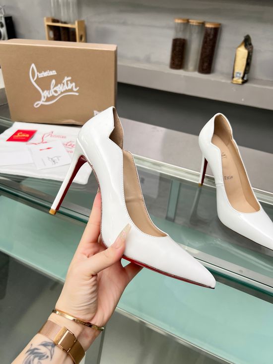 Christian Louboutine Classic Stiletto Heels With Signature Red Sole