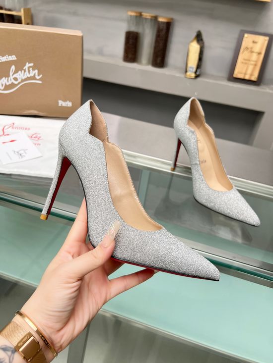 Christian Louboutine Classic Stiletto Heels With Signature Red Sole