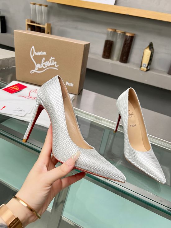 Christian Louboutine Classic Stiletto Heels With Signature Red Sole