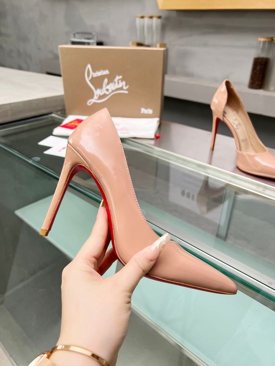 Christian Louboutine Classic Stiletto Heels With Signature Red Sole