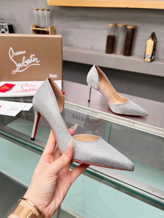 Christian Louboutine Classic Stiletto Heels With Signature Red Sole