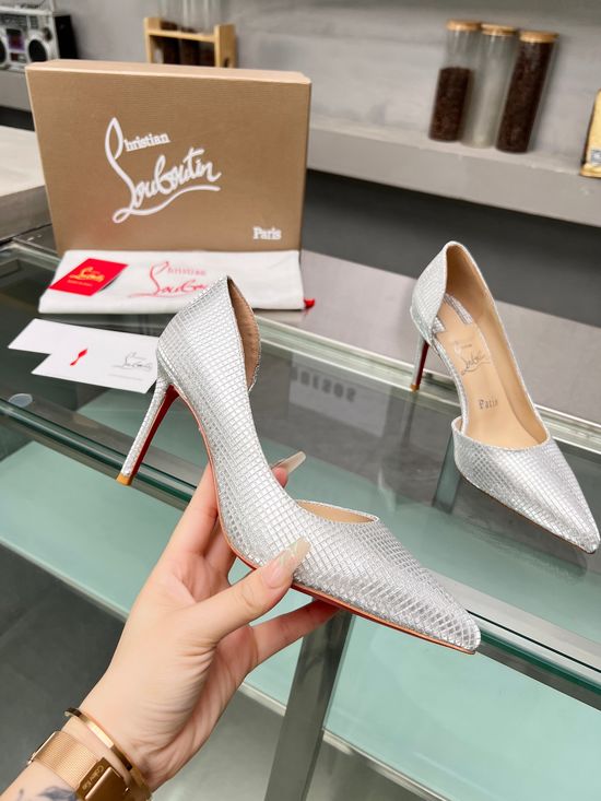 Christian Louboutine Classic Stiletto Heels With Signature Red Sole