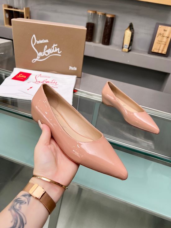 Christian Louboutine Classic Stiletto Heels With Signature Red Sole