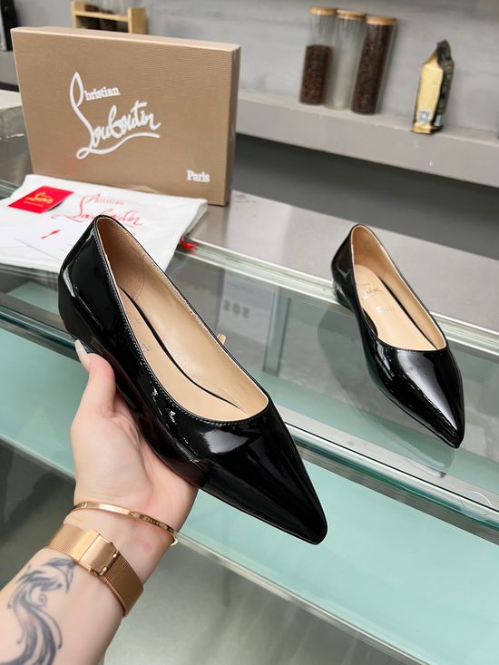 Christian Louboutine Classic Stiletto Heels With Signature Red Sole