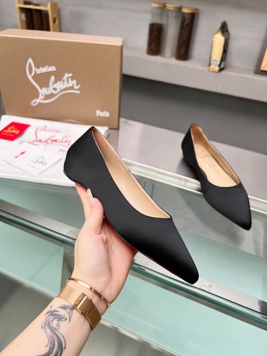 Christian Louboutine Classic Stiletto Heels With Signature Red Sole