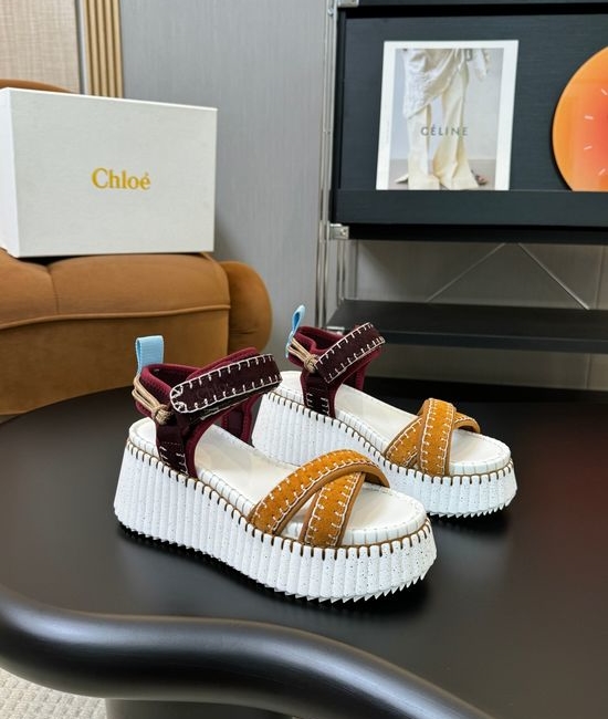 Loewe Suede Breathable Comfort Casual Fashion Sandals