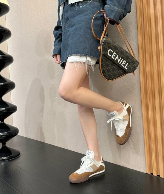 Chloe Comfortable Leather Upper Casual Non-slip Training Shoes