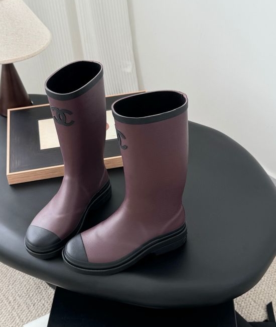 Chanel Premium Seamless Rain Boots in Multiple Colors
