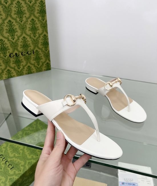 Gucci Premium Leather Casual Shoes with Durable Outsoles
