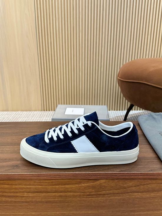 Tom Ford Classic Color-Block Light Luxury Casual Shoes