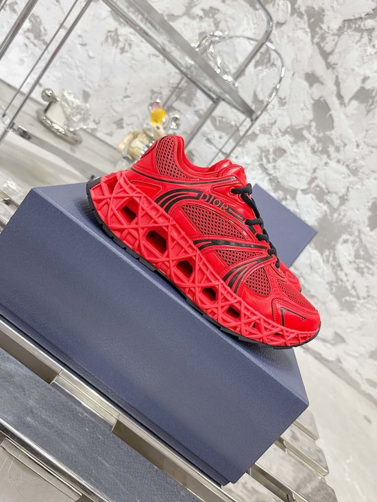 Christian Dior Stitched Casual Sneakers Breathable Lightweight Premium Footwear