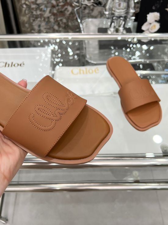 Chloe Classic Casual Leather Shoes Comfortable Soft Sole Daily Footwear
