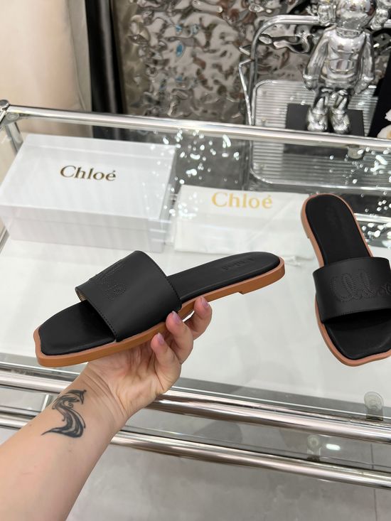 Chloe Classic Casual Leather Shoes Comfortable Soft Sole Daily Footwear
