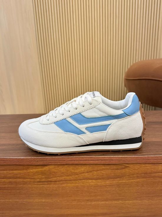 Tom Ford Premium Mixed Material Low Top Classic Sneakers