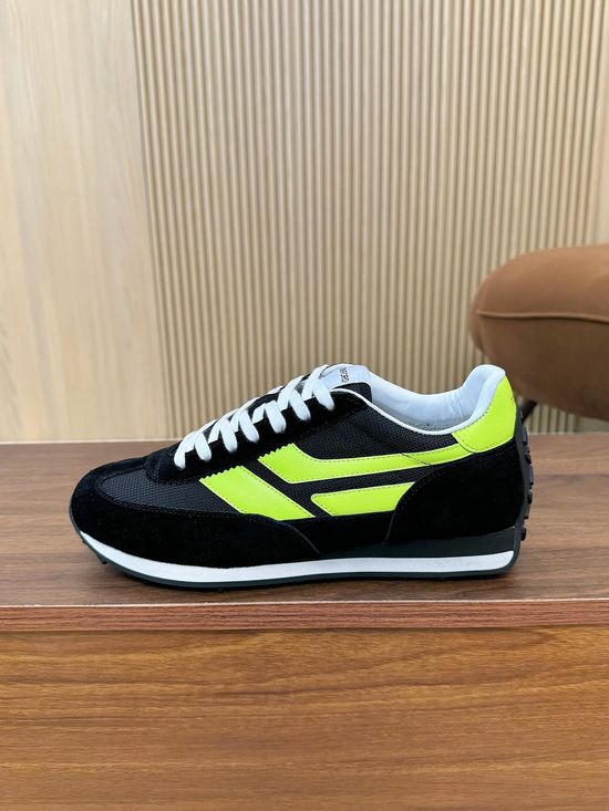 Tom Ford Premium Mixed Material Low Top Classic Sneakers