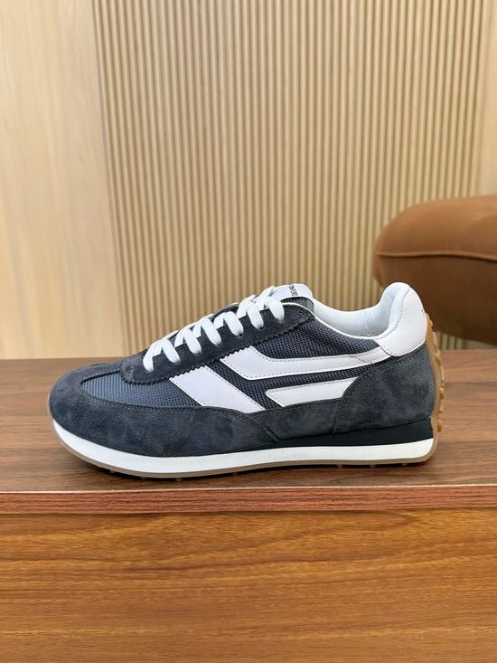 Tom Ford Premium Mixed Material Low Top Classic Sneakers