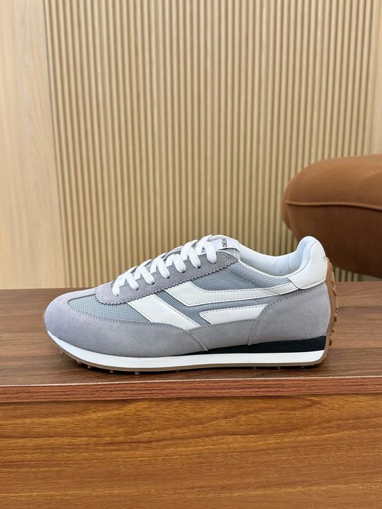 Tom Ford Premium Mixed Material Low Top Classic Sneakers