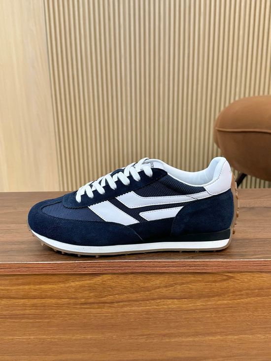 Tom Ford Premium Mixed Material Low Top Classic Sneakers