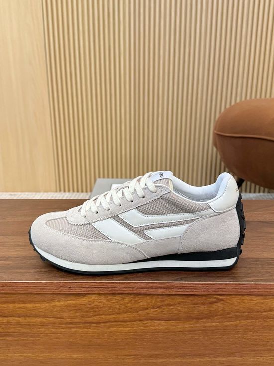 Tom Ford Premium Mixed Material Low Top Classic Sneakers