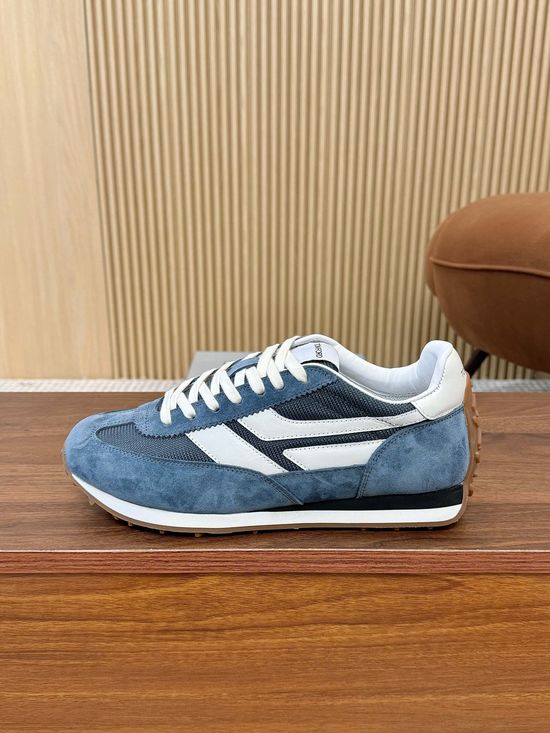 Tom Ford Premium Mixed Material Low Top Classic Sneakers