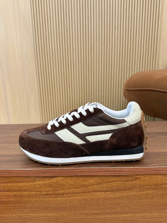 Tom Ford Premium Mixed Material Low Top Classic Sneakers