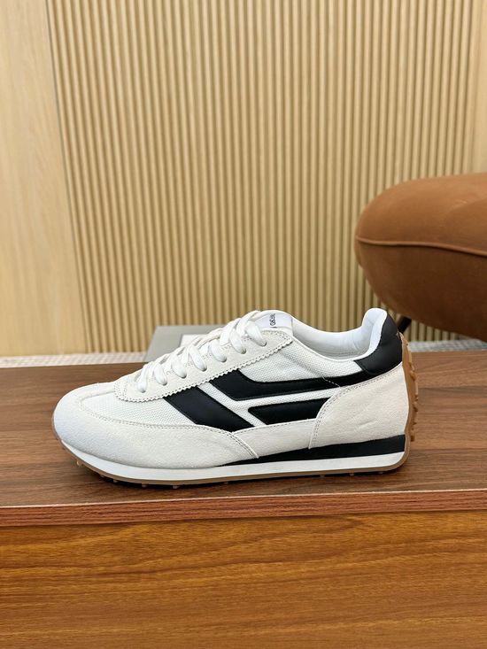 Tom Ford Premium Mixed Material Low Top Classic Sneakers