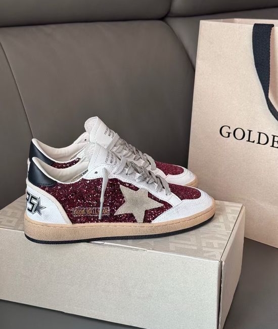 Golden Goose GGDB Premium Distressed Casual Shoes With Suede Upper