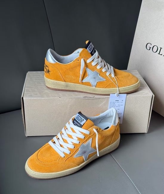 Golden Goose GGDB Premium Vintage Distressed Suede Casual Comfort Sneakers
