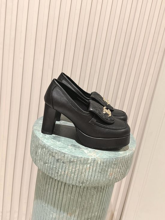 Chanel Premium Rhinestone Buckle Soft Fashion Boots