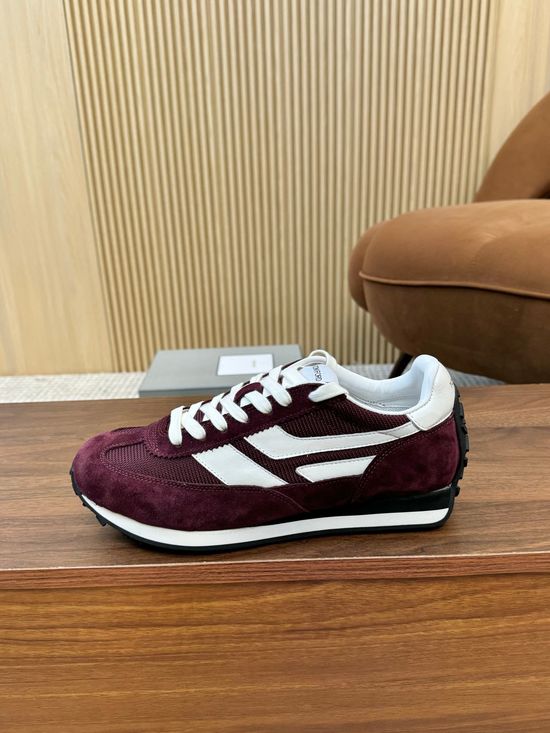 Tom Ford Comfortable Low Top Casual Mixed Material Sneakers