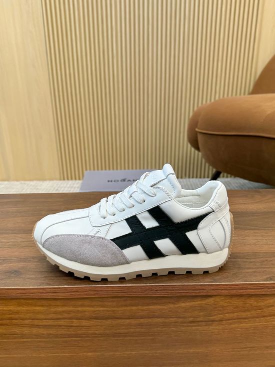 Hogan Vintage Suede Thick Sole Casual Sneakers