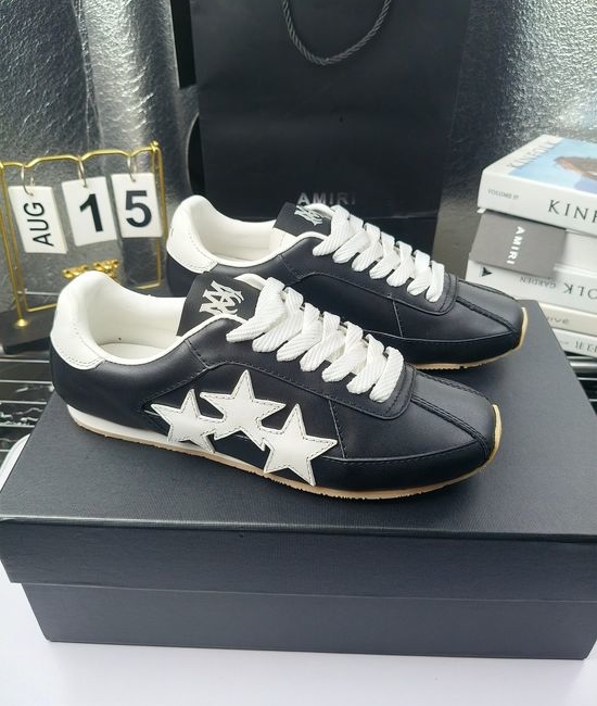 Amiri Suede Upper Retro Comfortable Casual Low Top Fashion Sneakers