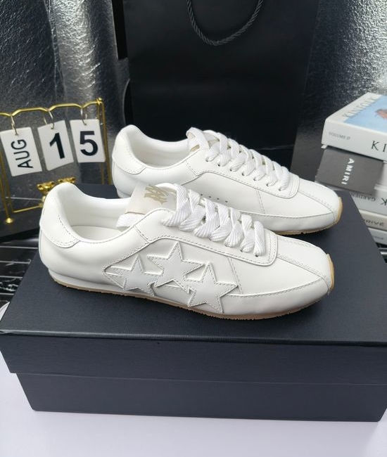 Amiri Suede Upper Retro Comfortable Casual Low Top Fashion Sneakers
