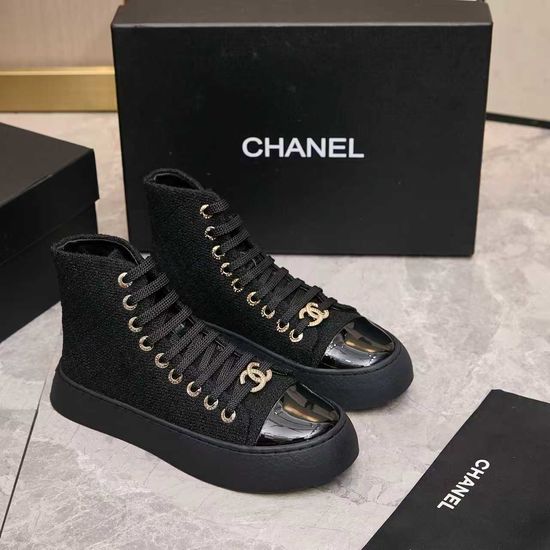 Chanel Fashion Mixed Color Casual Sports Breathable Sneakers