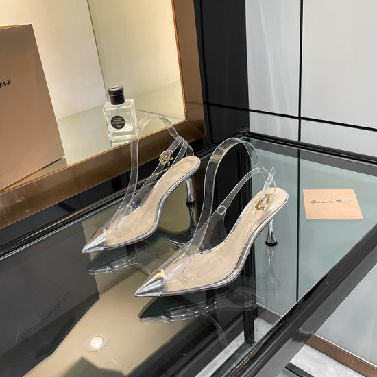 Gianvito Rossi Pointed Toe Stiletto Heel Dress Sandals