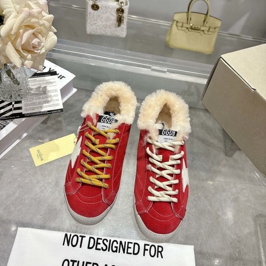 Golden Goose GGDB Fleece Lined Warm Non-slip Hidden Heel Casual Sneakers