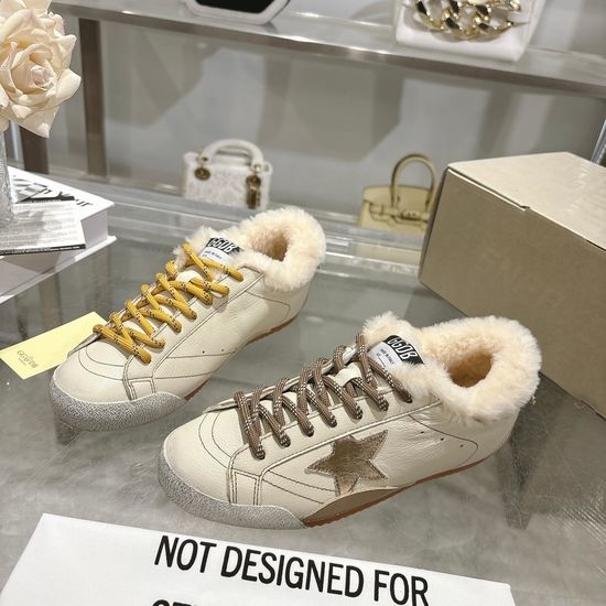 Golden Goose GGDB Fleece Lined Warm Non-slip Hidden Heel Casual Sneakers