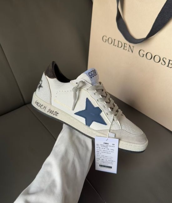 Golden Goose GGDB Premium Vintage Distressed Casual Comfort Sneakers