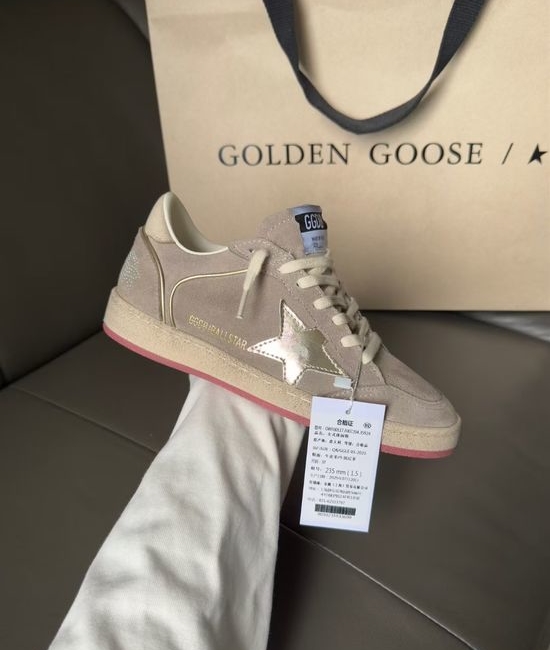 Golden Goose GGDB Premium Distressed Suede Leather Casual Comfortable Sneakers
