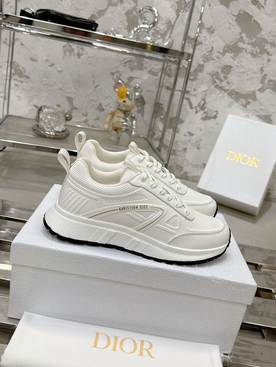 Christian Dior Mesh Upper Thick Sole Casual Comfort Sneakers