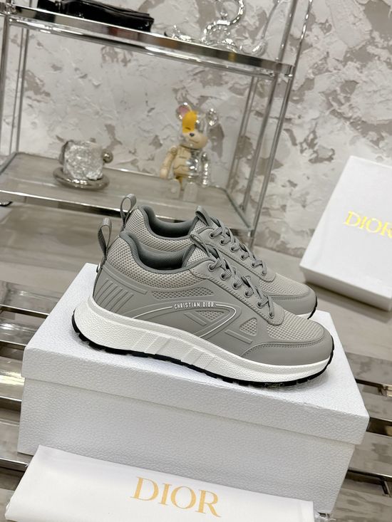Christian Dior Mesh Upper Thick Sole Casual Comfort Sneakers