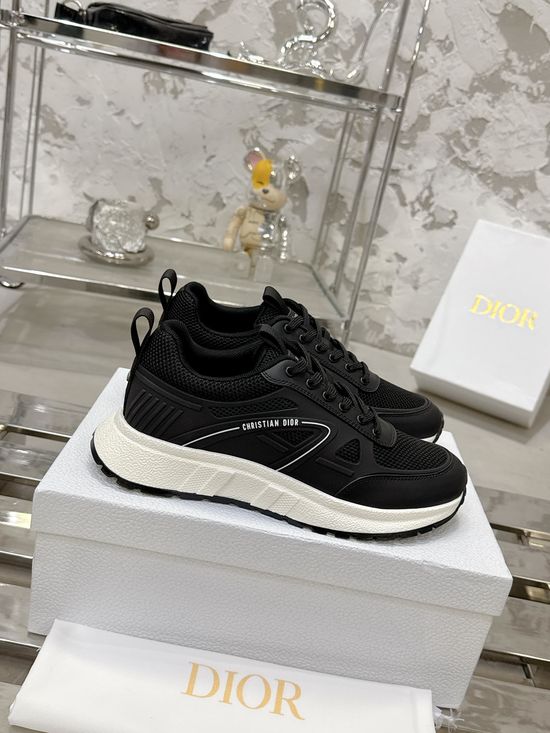 Christian Dior Mesh Upper Thick Sole Casual Comfort Sneakers
