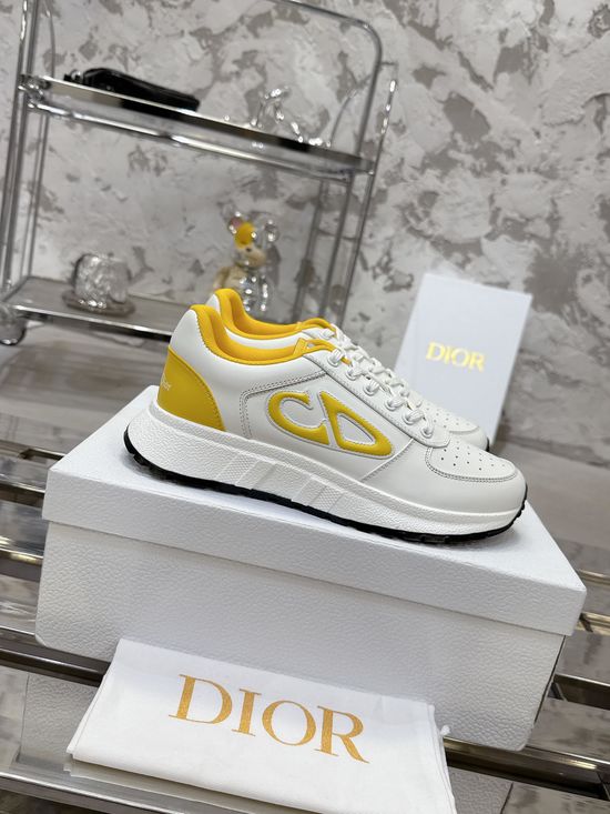 Christian Dior Mesh Upper Thick Sole Casual Comfort Sneakers