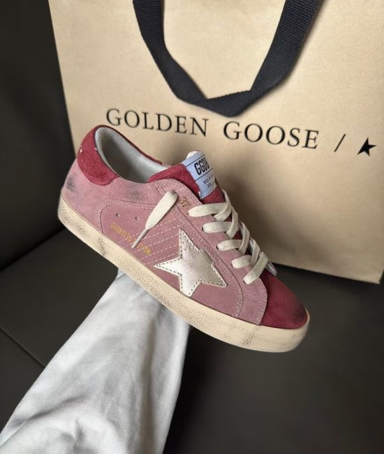 Golden Goose GGDB Premium Suede Colorblock Vintage Casual Comfort Shoes