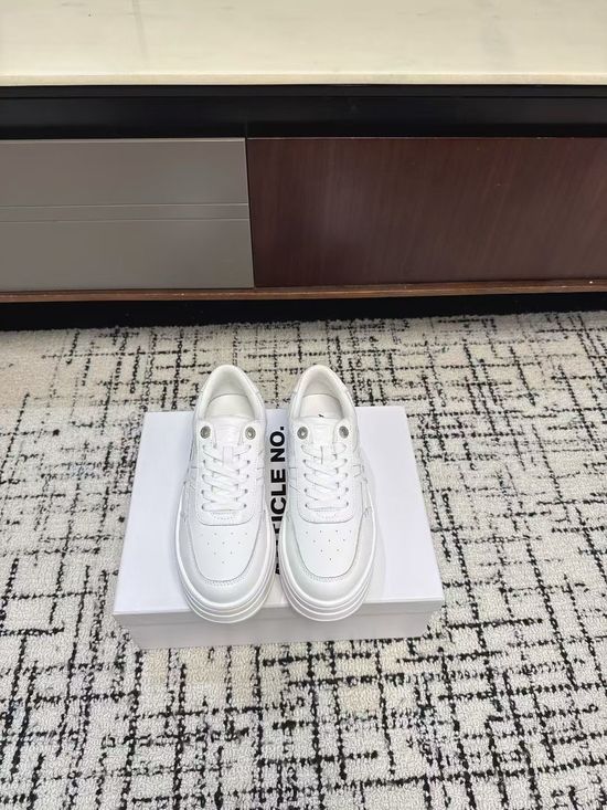 Balenciaga Chunky Platform Casual White Sneakers Height Boosting Comfort Shoes